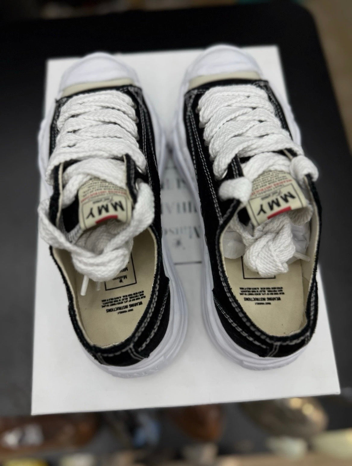 Mason Mihara  Low Sneakers Black